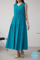 【アズール バイ マウジー/AZUL by moussy】の【堀田茜さん着用アイテム】C/T撥水ティアードドロストワンピース BLU|ID: prp329100004582986 ipo3291000000032605218