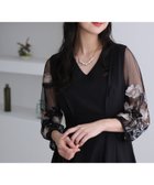 【プールヴー/PourVous】のパーティードレス結婚式 オケージョンドレスお呼ばれ ワンピース成人式 フォーマル ブラック|ID: prp329100004582989 ipo3291000000032752905