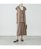 【グローバルワーク/GLOBAL WORK】のジレ*キャミワンピースSET/452043 人気、トレンドファッション・服の通販 founy(ファニー) ファッション Fashion レディースファッション Ladies' Fashion Online アウター Coat Outerwear ワンピース Dress キャミワンピース No Sleeve Dresses インナー Inner キャミワンピース Cami Dress シンプル Simple セットアップ Set Up ノースリーブ No Sleeve thumbnail モカ54|ID: prp329100004583014 ipo3291000000032626172