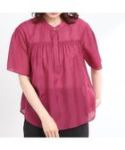 【リフレクト/Reflect】の【夏SALE/選べる5色◎/接触冷感/マシンウォッシュ可】シャーリングデザインブラウス 人気、トレンドファッション・服の通販 founy(ファニー) ファッション Fashion レディースファッション Fashion for Women トップス・カットソー Cut & Sew Tops シャツ・ブラウス・オフィスカジュアル Elegant Blouses & Button-Ups シャーリング Shirring, Ruched ブライト Bright, Shiny ヨーク Yoke, Yoke Design リラックス Relax, Relaxed Fit 夏 Summer thumbnail ピンク|ID: prp329100004583021 ipo3291000000033547895