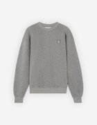 【メゾン キツネ/MAISON KITSUNE】のMaison Kitsune/BOLD FOX HEAD PATCH COMFORT SWEATSHIRT MEDIUM GREY MELANGE|ID: prp329100004583031 ipo3291000000032627226