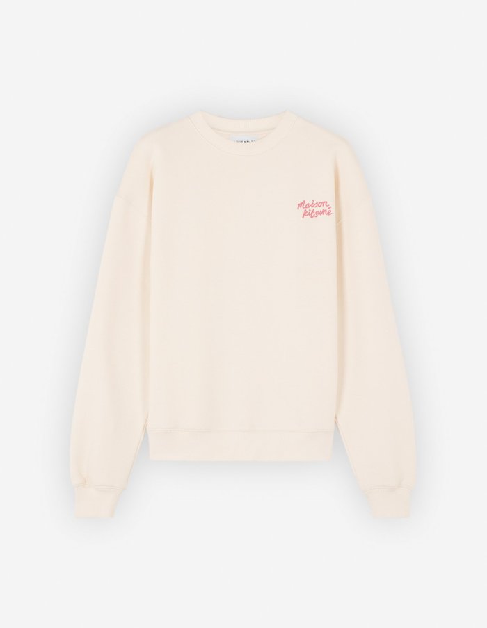 【メゾン キツネ/MAISON KITSUNE】のMaison Kitsune/MAISON KITSUNE HANDWRITING COMFORT SWEATSHIRT インテリア・キッズ・メンズ・レディースファッション・服の通販 founy(ファニー) https://founy.com/ ファッション Fashion レディースファッション Ladies' Fashion Online トップス・カットソー Tops/Tshirt シャツ/ブラウス Shirts/Blouses パーカ Sweats ロング / Tシャツ T-Shirts スウェット Sweat プリント Print 夏 Summer S/S・春夏 Ss・Spring/Summer 無地 Plain Color 長袖 Long Sleeve |ID: prp329100004583047 ipo3291000000032626347