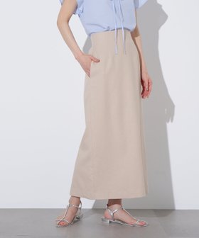 【エヌ ナチュラルビューティーベーシック/N.Natural Beauty basic】の麻混タイトスカート 人気、トレンドファッション・服の通販 founy(ファニー) ファッション Fashion レディースファッション Ladies' Fashion Online スカート Skirt シンプル Simple タイトスカート Tight Skirt |ID:prp329100004583069