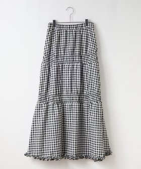 【ローリーズファーム/LOWRYS FARM】のボリュームシャーリングスカート 人気、トレンドファッション・服の通販 founy(ファニー) ファッション Fashion レディースファッション Ladies' Fashion Online スカート Skirt おすすめ Recommend ギャザー Gather コンパクト Compact シャーリング Shirring シンプル Simple チェック Check バランス Balance フリル Frills フレア Flare リラックス Relax ヴィンテージ Vintage 無地 Plain Color |ID:prp329100004583097