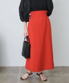 【センスオブプレイス/SENSE OF PLACE by URBAN RESEARCH】のリネンライクハイウエストフレアスカート 人気、トレンドファッション・服の通販 founy(ファニー) ファッション Fashion レディースファッション Fashion for Women スカート Skirts Aライン・フレアスカート A-Line & Flared Skirts セットアップ Set-Up, Coordinated Outfit トレンド Trend, Trending Now フレア Flare, Flared ボトム Bottoms, Lower Wear リネン Linen, Linen Fabric ロング Long, Long-Length 人気 Popular, Best Seller thumbnail RED|ID: prp329100004583151 ipo3291000000033645439