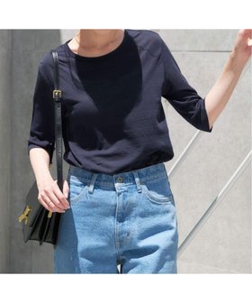 【スローブ イエナ/SLOBE IENA】の《追加 》シアー天竺5分袖Tシャツ 人気、トレンドファッション・服の通販 founy(ファニー) ファッション Fashion レディースファッション Ladies' Fashion Online トップス・カットソー Tops/Tshirt シャツ/ブラウス Shirts/Blouses ロング / Tシャツ T-Shirts 2025年 2025 2025-2026秋冬・A/W Aw/Autumn/Winter/Fw/Fall/2025-2026 シアー Sheer |ID:prp329100004583173