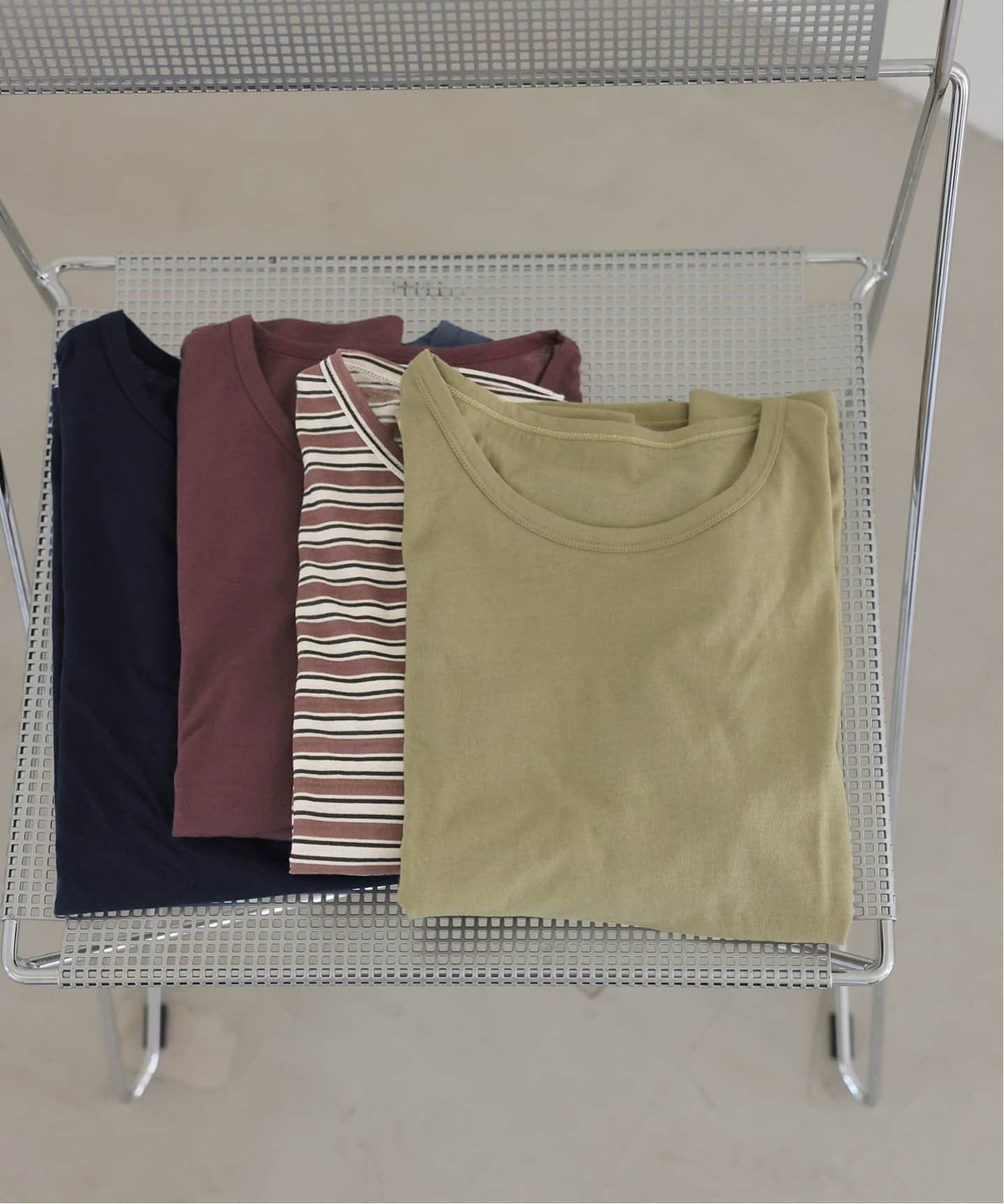 【スローブ イエナ/SLOBE IENA】の《追加 》シアー天竺5分袖Tシャツ インテリア・キッズ・メンズ・レディースファッション・服の通販 founy(ファニー) 　ファッション　Fashion　レディースファッション　Ladies' Fashion Online　トップス・カットソー　Tops/Tshirt　シャツ/ブラウス　Shirts/Blouses　ロング / Tシャツ　T-Shirts　2025年　2025　2025-2026秋冬・A/W　Aw/Autumn/Winter/Fw/Fall/2025-2026　シアー　Sheer　カーキ|ID: prp329100004583173 ipo3291000000032624738