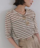 【スローブ イエナ/SLOBE IENA】の《追加 》シアー天竺5分袖Tシャツ 人気、トレンドファッション・服の通販 founy(ファニー) ファッション Fashion レディースファッション Ladies' Fashion Online トップス・カットソー Tops/Tshirt シャツ/ブラウス Shirts/Blouses ロング / Tシャツ T-Shirts 2025年 2025 2025-2026秋冬・A/W Aw/Autumn/Winter/Fw/Fall/2025-2026 シアー Sheer thumbnail ブラウンベース|ID: prp329100004583173 ipo3291000000032624741