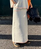 【コーナーズ/CORNERS】の【CORNERS by KR】裏毛配色ステッチスカート 人気、トレンドファッション・服の通販 founy(ファニー) ファッション Fashion レディースファッション Ladies' Fashion Online スカート Skirt スウェット Sweat スリット Slit ネオン Neon フィット Fit ポケット Pocket 楽ちん Easy thumbnail 杢グレー|ID: prp329100004583195 ipo3291000000032669079