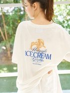【ジェラート ピケ/gelato pique】の【COOL COLLECTION】【接触冷感】ICEワンポイントビッグTシャツ OWHT[002]|ID: prp329100004583196 ipo3291000000032593582