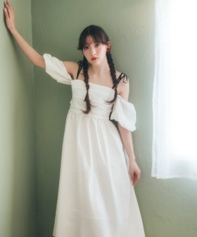 【レディアゼル/REDYAZEL】のリボンショルダーオフショルロングワンピース 人気、トレンドファッション・服の通販 founy(ファニー) ファッション Fashion レディースファッション Ladies' Fashion Online ワンピース Dress オフショル Off Shoulder コンパクト Compact サンダル Sandals シャーリング Shirring ショルダー Shoulder スリーブ Sleeve チェック Check バランス Balance フレア Flare リボン Ribbon ロング Long 厚底 Platforms |ID:prp329100004583213