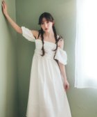 【レディアゼル/REDYAZEL】のリボンショルダーオフショルロングワンピース 人気、トレンドファッション・服の通販 founy(ファニー) ファッション Fashion レディースファッション Ladies' Fashion Online ワンピース Dress オフショル Off Shoulder コンパクト Compact サンダル Sandals シャーリング Shirring ショルダー Shoulder スリーブ Sleeve チェック Check バランス Balance フレア Flare リボン Ribbon ロング Long 厚底 Platforms thumbnail オフ|ID: prp329100004583213 ipo3291000000032642489