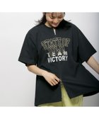 【ニコアンド/niko and】のアソートプリントダブルZIPTシャツ ブラック|ID: prp329100004583215 ipo3291000000032626169