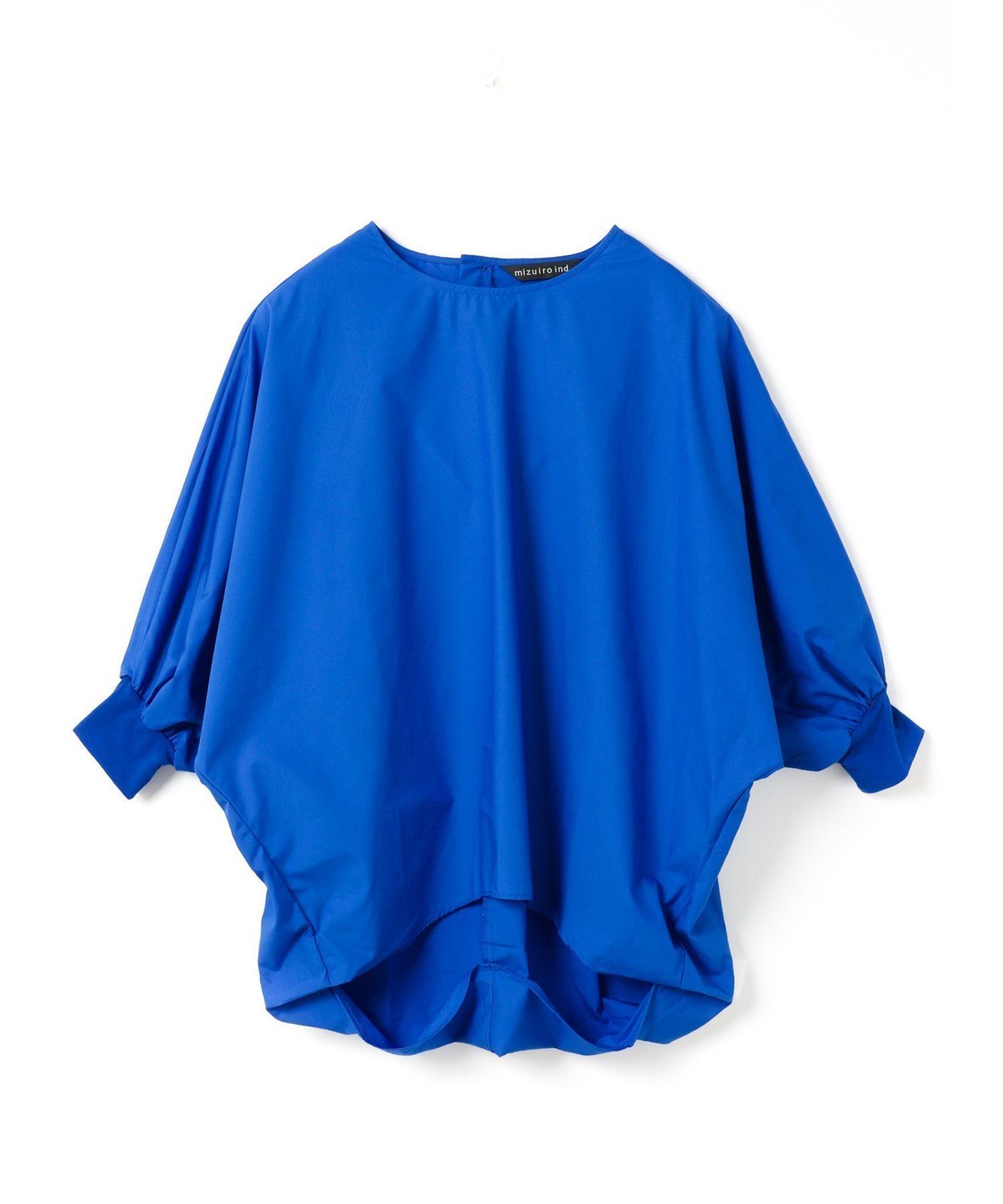 【マーコート/MARcourt】のmizuiro ind ボートネックコクーンプルオーバー インテリア・キッズ・メンズ・レディースファッション・服の通販 founy(ファニー) 　ファッション　Fashion　レディースファッション　Fashion for Women　トップス・カットソー　Cut & Sew Tops　カジュアルプルオーバー・ニットトップス　Pullovers & Knit Tops / Casual Pullovers　カフス　Cuff Design　シンプル　Simple, Minimal　フィット　Fit, Slim Fit　ポケット　Pocket, Pocket Detail　人気　Popular, Best Seller　無地　Plain, Solid Color　ブルー|ID: prp329100004583232 ipo3291000000032639707