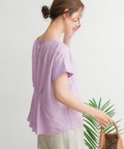 【アーバンリサーチ ドアーズ/URBAN RESEARCH DOORS】のリネンバックタックブラウス LILAC|ID: prp329100004583281 ipo3291000000032660857