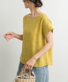 【アーバンリサーチ ドアーズ/URBAN RESEARCH DOORS】のリネンバックタックブラウス MUSTARD|ID: prp329100004583281 ipo3291000000032660859