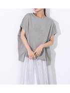 【ヴァン/Vin】のワイドエンボスロゴTEE グレー|ID: prp329100004583309 ipo3291000000033539498