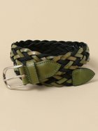 【シップス/SHIPS / MEN】のSHIPS イタリア製 レザー コンビネーション メッシュ ベルト 人気、トレンドファッション・服の通販 founy(ファニー) ファッション Fashion メンズファッション Men's Style Online チューブ Tube デニム Denim メッシュ Mesh エレガント 上品 Elegant thumbnail オリーブ|ID: prp329100004583311 ipo3291000000032644802