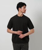 【ビューティ&ユース ユナイテッドアローズ/BEAUTY&YOUTH / UNITED ARROWS / MEN】の【WEB限定 WARDROBE SMART】マシーンウォッシュ 1ポケット ニット Tシャツ【抗菌・防臭】 BLACK|ID: prp329100004583322 ipo3291000000033000421