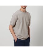 【ビューティ&ユース ユナイテッドアローズ/BEAUTY&YOUTH / UNITED ARROWS / MEN】の【WEB限定 WARDROBE SMART】マシーンウォッシュ 1ポケット ニット Tシャツ【抗菌・防臭】 LT.GRAY|ID: prp329100004583322 ipo3291000000033000423