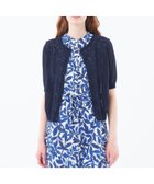 【マッキントッシュ フィロソフィー/MACKINTOSH PHILOSOPHY】の【Heavenly Sheer Knit】 ハーフスリーブカーディガン 人気、トレンドファッション・服の通販 founy(ファニー) ファッション Fashion レディースファッション WOMEN トップス・カットソー Tops/Tshirt ニット Knit Tops カーディガン Cardigans おすすめ Recommend カーディガン Cardigan コンパクト Compact 半袖 Short Sleeve 夏 Summer 春 Spring 秋 Autumn/Fall thumbnail ネイビー|ID: prp329100004583333 ipo3291000000032483517