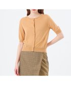 【マッキントッシュ フィロソフィー/MACKINTOSH PHILOSOPHY】の【Heavenly Sheer Knit】 ハーフスリーブカーディガン 人気、トレンドファッション・服の通販 founy(ファニー) ファッション Fashion レディースファッション WOMEN トップス・カットソー Tops/Tshirt ニット Knit Tops カーディガン Cardigans おすすめ Recommend カーディガン Cardigan コンパクト Compact 半袖 Short Sleeve 夏 Summer 春 Spring 秋 Autumn/Fall thumbnail オレンジ|ID: prp329100004583333 ipo3291000000032483522