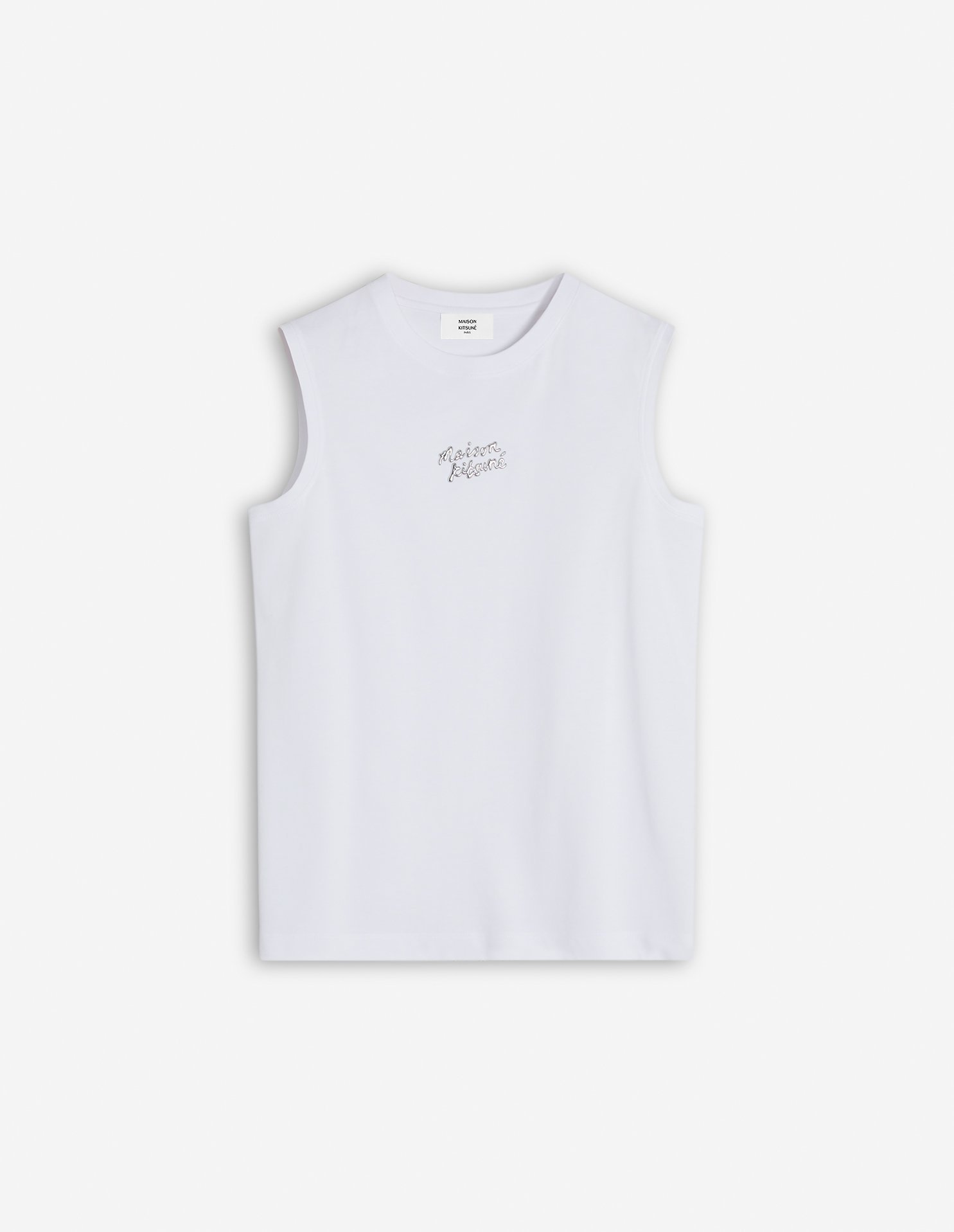 【メゾン キツネ/MAISON KITSUNE】のMaison Kitsune/METALLIC MAISON KITSUNE TANK TOP 人気、トレンドファッション・服の通販 founy(ファニー) 　ファッション　Fashion　レディースファッション　Ladies' Fashion Online　ワンピース　Dress　タンク　Tank　フロント　Front　夏　Summer　S/S・春夏　Ss・Spring/Summer　 other-1|ID: prp329100004583371 ipo3291000000032658481