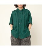 【アールエヌエーエヌ/RNA-N】のB2909 リネンスモールカラーシャーリングシャツ 人気、トレンドファッション・服の通販 founy(ファニー) ファッション Fashion レディースファッション Fashion for Women トップス・カットソー Cut & Sew Tops シャツ・ブラウス・オフィスカジュアル Elegant Blouses & Button-Ups ギャザー Gathered, Ruffled シャーリング Shirring, Ruched リネン Linen, Linen Fabric エレガント 上品 Elegant 半袖 Short Sleeve, Half Sleeve thumbnail グリーン|ID: prp329100004583390 ipo3291000000032724214
