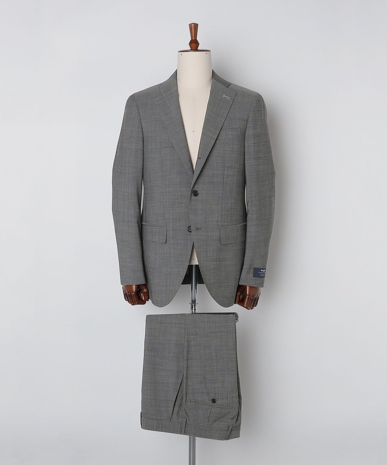 【シップス/SHIPS / MEN】のSHIPS マルゾット ピンヘッド スーツ インテリア・キッズ・メンズ・レディースファッション・服の通販 founy(ファニー) 　ファッション　Fashion　メンズファッション　Fashion for Men　イタリア　Italy　スリム　Slim, Slim Fit　スーツ　Suit, Formalwear　フィット　Fit, Slim Fit　プリーツ　Pleats, Pleated　定番　Standard, Basic Item　軽量　Lightweight, Ultra Light　グレー系|ID: prp329100004583401 ipo3291000000032712282