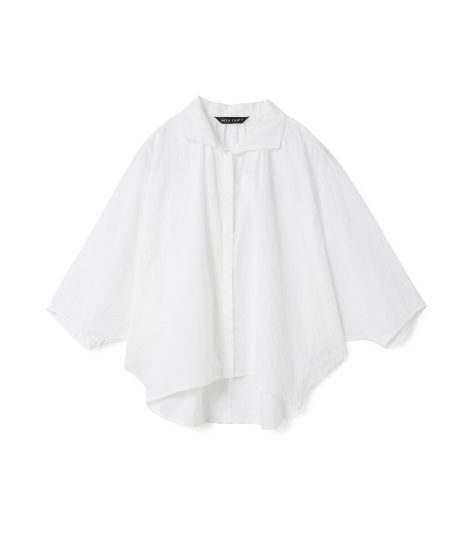 【マーコート/MARcourt】のmizuiro ind ギャザードルマンシャツ インテリア・キッズ・メンズ・レディースファッション・服の通販 founy(ファニー) 　ファッション　Fashion　レディースファッション　Fashion for Women　トップス・カットソー　Cut & Sew Tops　シャツ・ブラウス・オフィスカジュアル　Elegant Blouses & Button-Ups　バランス　Balance, Style Balance　ポケット　Pocket, Pocket Detail　レギュラー　Regular, Standard Fit　人気　Popular, Best Seller　今季　This Season, Current Season　再入荷　Restock / Back in Stock　夏　Summer　無地　Plain, Solid Color　オフホワイト|ID: prp329100004583430 ipo3291000000032974176