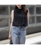 【アニュアンス/anuans】のホルターニュアンスネックトップス 人気、トレンドファッション・服の通販 founy(ファニー) ファッション Fashion レディースファッション Ladies' Fashion Online トップス・カットソー Tops/Tshirt サテン Satin シンプル Simple ドレープ Drape 夏 Summer 軽量 Lightweight thumbnail BLACK|ID: prp329100004583448 ipo3291000000032585922