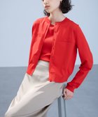 【ノーク/N.O.R.C】のクルーニットカーディガン【BEAUTY AIRY】 人気、トレンドファッション・服の通販 founy(ファニー) ファッション Fashion レディースファッション Ladies' Fashion Online トップス・カットソー Tops/Tshirt ニット Knit Tops カーディガン Cardigans カーディガン Cardigan ジャケット Jacket ポケット Pocket thumbnail レッド|ID: prp329100004583471 ipo3291000000032692212