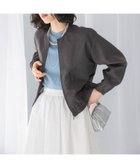 【アーバンリサーチ ロッソ/URBAN RESEARCH ROSSO】のオーガンジーシアーブルゾン CHARCOAL|ID: prp329100004583486 ipo3291000000032749259