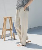 【アーバンリサーチ ドアーズ/URBAN RESEARCH DOORS】のリネンレーヨンイージーパンツ NATURAL|ID: prp329100004583538 ipo3291000000032535205