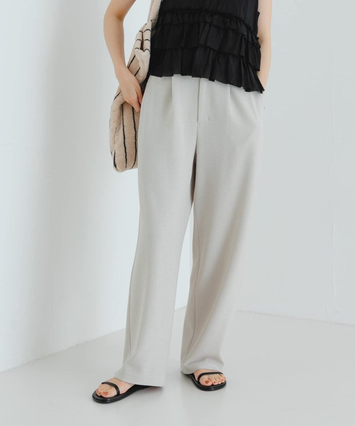 【アーバンリサーチ/URBAN RESEARCH】の『3サイズ展開』『MADE IN JAPAN』カットジョーゼットイージースラックス インテリア・キッズ・メンズ・レディースファッション・服の通販 founy(ファニー) https://founy.com/ ファッション Fashion レディースファッション Ladies' Fashion Online 2025年 2025 2025春夏・S/S Ss,Spring/Summer,2025 ジャケット Jacket ジョーゼット Georgette ストレート Straight フラット Flat ポケット Pocket 夏 Summer 日本製 Made In Japan S/S・春夏 Ss・Spring/Summer |ID: prp329100004583546 ipo3291000000032486308