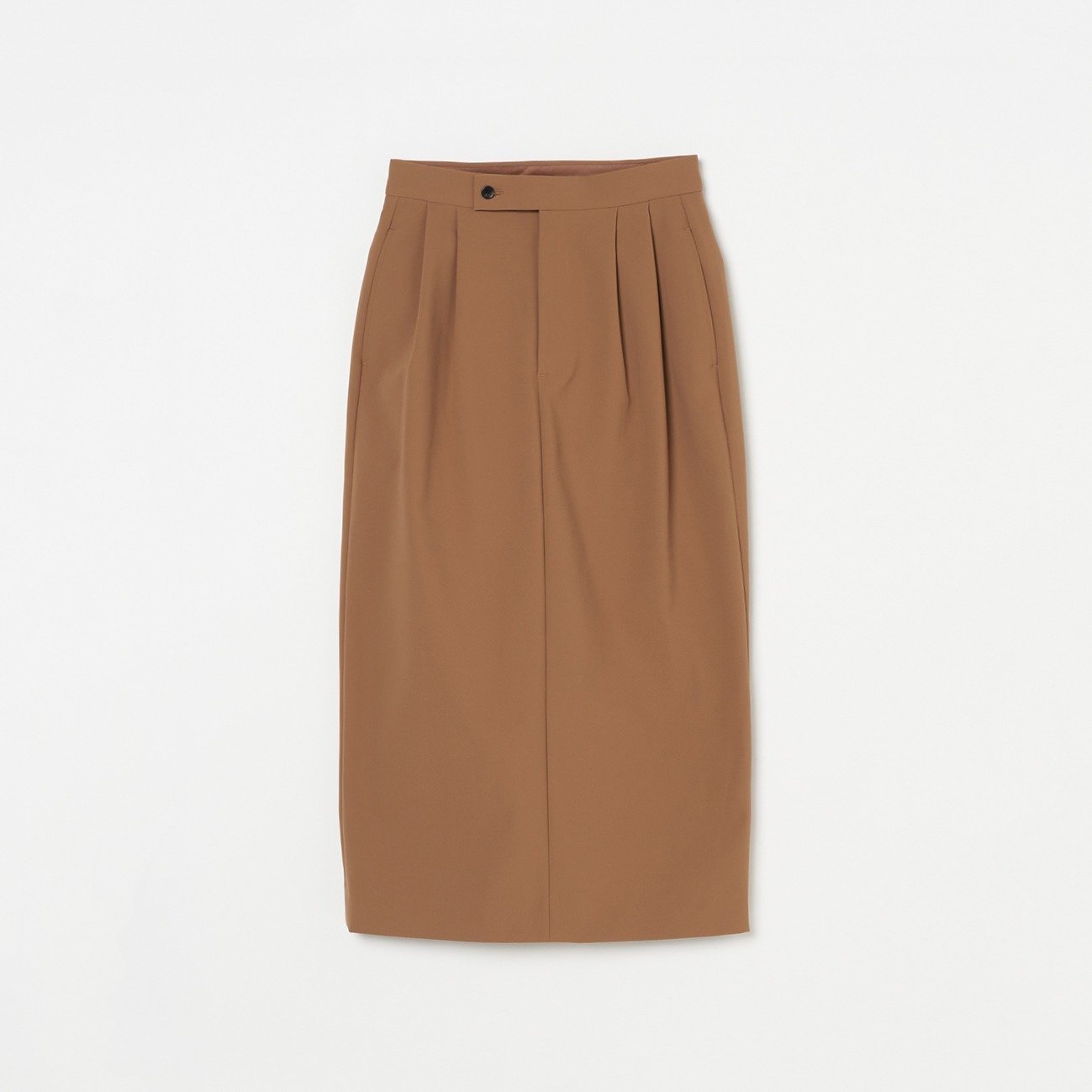 【エリオポール/heliopole】のSTRETCH TUCK SKIRT インテリア・キッズ・メンズ・レディースファッション・服の通販 founy(ファニー) 　ファッション　Fashion　レディースファッション　Ladies' Fashion Online　スカート　Skirt　ストレッチ　Stretch　キャメル|ID: prp329100004583654 ipo3291000000032573310