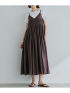 【コカ/COCA】のギャザーキャミワンピース 人気、トレンドファッション・服の通販 founy(ファニー) ファッション Fashion レディースファッション Fashion for Women ワンピース Dresses キャミソールワンピース Camisole Dresses インド Indian Textile インナー Innerwear キャミワンピース Cami Dress, Slip Dress ギャザー Gathered, Ruffled シャーリング Shirring, Ruched タンク Tank Top, Sleeveless Top デニム Denim, Jeans Material フィット Fit, Slim Fit ポケット Pocket, Pocket Detail ラップ Wrap, Wrap Design リラックス Relax, Relaxed Fit おすすめ Recommended / Our Picks thumbnail Brown|ID: prp329100004583681 ipo3291000000032698191
