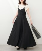 【ナチュラルクチュール/natural couture】のosonoアシメカシュクールリボンキャミワンピース ブラック|ID: prp329100004583684 ipo3291000000032729346
