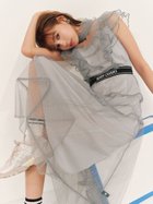 【リリーブラウン/Lily Brown】の【LILY BROWN*MARY QUANT】ロゴベルト付きシアーワンピース GRY[006]|ID: prp329100004583736 ipo3291000000032489867