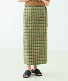 【その他のブランド/Other】のチェック ラップ風スカート ORANGE|ID: prp329100004583761 ipo3291000000032969960