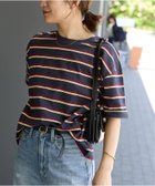 【ジャーナルスタンダード/JOURNAL STANDARD】の《追加 4》汗ジミ防止ボーダービッグT 人気、トレンドファッション・服の通販 founy(ファニー) ファッション Fashion レディースファッション WOMEN 2025年 2025 ビッグ Big ボーダー Border thumbnail ネイビー|ID: prp329100004583776 ipo3291000000032490484