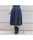 【アクシーズファム/axes femme】のサス付サーキュラーミディスカート 人気、トレンドファッション・服の通販 founy(ファニー) ファッション Fashion レディースファッション Fashion for Women スカート Skirts おすすめ Recommended / Our Picks クラシカル Classical, Vintage-Inspired セットアップ Set-Up, Coordinated Outfit ワンポイント One Point, Statement Accent thumbnail 紺|ID: prp329100004583781 ipo3291000000033190566