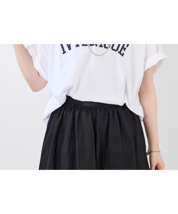 【マイカ ディール/MICA & DEAL】のIVYLEAGUE ロゴT-shirt インテリア・キッズ・メンズ・レディースファッション・服の通販 founy(ファニー) https://founy.com/ ファッション Fashion レディースファッション Ladies' Fashion Online トップス・カットソー Tops/Tshirt シャツ/ブラウス Shirts/Blouses ロング / Tシャツ T-Shirts シルク Silk プリント Print |ID: prp329100004583837 ipo3291000000032640422
