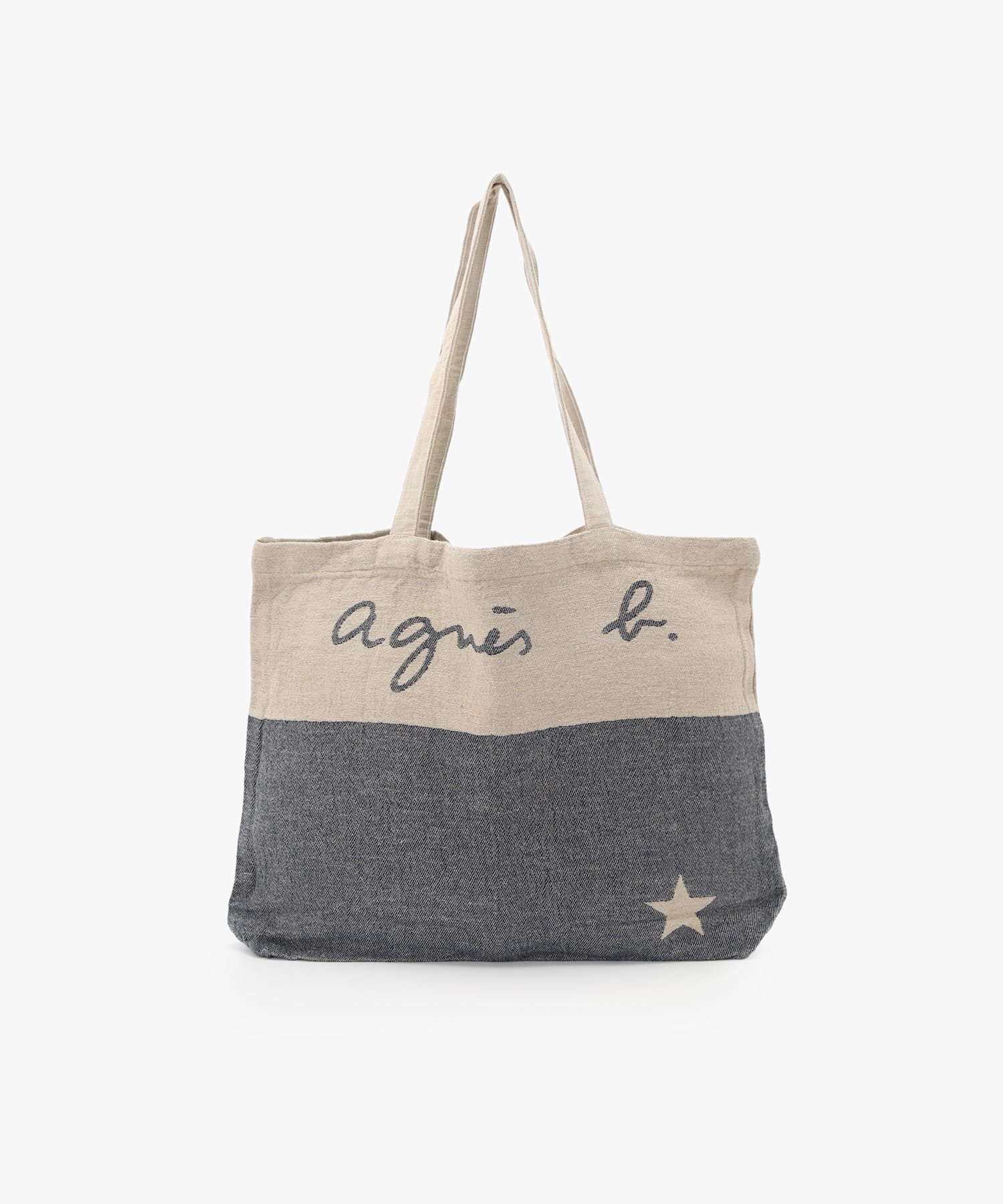 【アニエスベー ファム/agnes b. FEMME】のロゴ プリント コットン リネン トートバッグ Elie (ユニセックス) 人気、トレンドファッション・服の通販 founy(ファニー) 　ファッション　Fashion　レディースファッション　Fashion for Women　バッグ　Bags　フランス　France, French　プリント　Print, Printed Pattern　リネン　Linen, Linen Fabric　 other-1|ID: prp329100004583898 ipo3291000000032711938