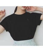 【インデックス/INDEX】の《6色展開/S-3Lサイズ》フラワー刺繍Tシャツ【汗ジミ防止/吸水速乾/接触冷感/UVケア/洗濯機洗い可】 人気、トレンドファッション・服の通販 founy(ファニー) ファッション Fashion レディースファッション Ladies' Fashion Online トップス・カットソー Tops/Tshirt シャツ/ブラウス Shirts/Blouses ロング / Tシャツ T-Shirts シンプル Simple フラワー Flower フロント Front ボトム Bottom ワンポイント One Point 吸水 Water Absorption 夏 Summer thumbnail ブラック|ID: prp329100004583969 ipo3291000000032624766