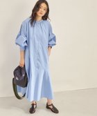 【シップス フォー ウィメン/SHIPS】の手洗い可能 GIZA スーピマ 綿 切り替え バンドカラー ワンピース 人気、トレンドファッション・服の通販 founy(ファニー) ファッション Fashion レディースファッション WOMEN ワンピース Dress 2023年 2023 2023春夏・S/S Ss,Spring/Summer,2023 おすすめ Recommend スリーブ Sleeve スーピマ Supima タイプライター Typewriter バランス Balance ベスト Vest ペチコート Petticoat マーメイド Mermaid エレガント 上品 Elegant thumbnail ブルー|ID: prp329100004583973 ipo3291000000032493557