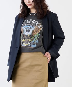 【マイカ ディール/MICA & DEAL】の【GOOD ROCK SPEED*MICA DEAL】 LITTLEROCK プリントT-shirt 人気、トレンドファッション・服の通販 founy(ファニー) ファッション Fashion レディースファッション Ladies' Fashion Online トップス・カットソー Tops/Tshirt シャツ/ブラウス Shirts/Blouses ロング / Tシャツ T-Shirts グラフィック Graphic コラボ Collaboration プリント Print ヴィンテージ Vintage 人気 Popularity |ID:prp329100004583984