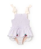【その他のブランド/Other】の【SWIM】いちごペプラムワンピース水着 ラベンダー|ID: prp329100004584050 ipo3291000000032971542