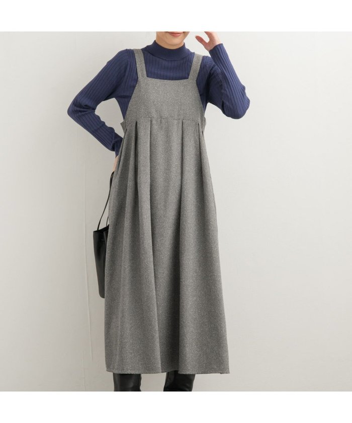 【アーバンリサーチ ドアーズ/URBAN RESEARCH DOORS】のネップツィードワンピース インテリア・キッズ・メンズ・レディースファッション・服の通販 founy(ファニー) https://founy.com/ ファッション Fashion レディースファッション Fashion for Women ワンピース Dresses 2024年 2024 2024-2025秋冬・A/W Autumn/Winter 2024–25 AW24–25 冬 Winter / This Winter インナー Innerwear ツイード／ツィード Choker, Choker Necklace ネップ Nepp, Slub Yarn ロング Long, Long-Length 夏 Summer A/W・秋冬 Autumn/Winter |ID: prp329100004584059 ipo3291000000033568071