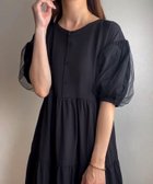 【ジュノア/JUNOAH】のFILLOU チュールワンピース ブラック|ID: prp329100004584106 ipo3291000000032676814